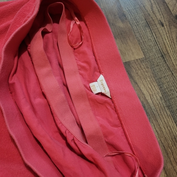 Vintage Express Pink Terry Cloth White Trim Y2K Strapless Romper Size Large - Picture 6 of 10